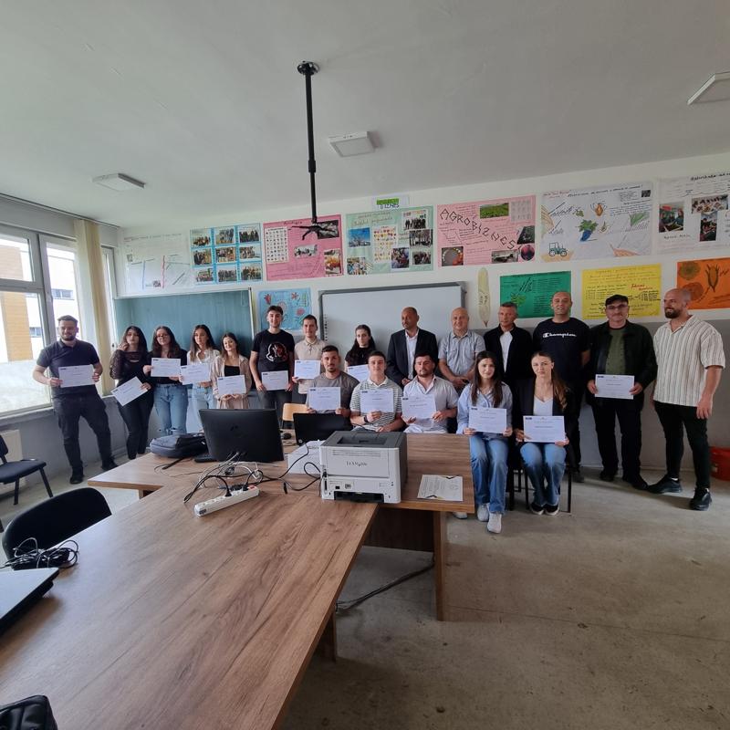 Përfundimi i suksesshëm i nivelit të parë të trajnimeve në C# dhe SQL Server