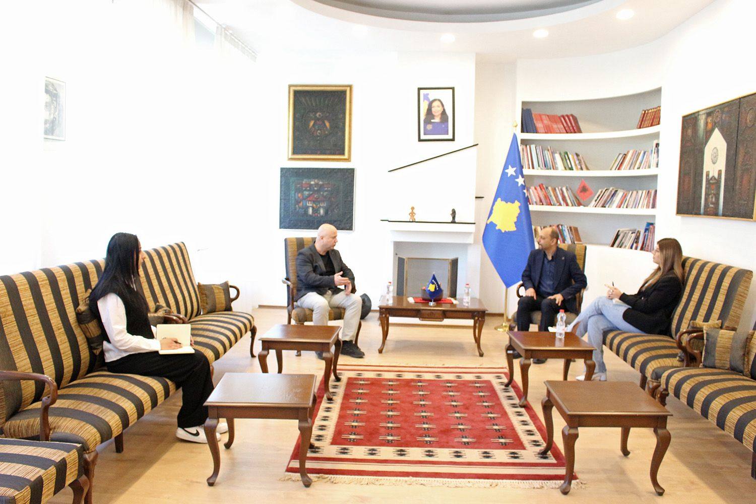 Takim në Ministrinë e Rinisë dhe Sportit: Iniciativa “Nga Ideja në Investim” drejt PODIM Conference 2026